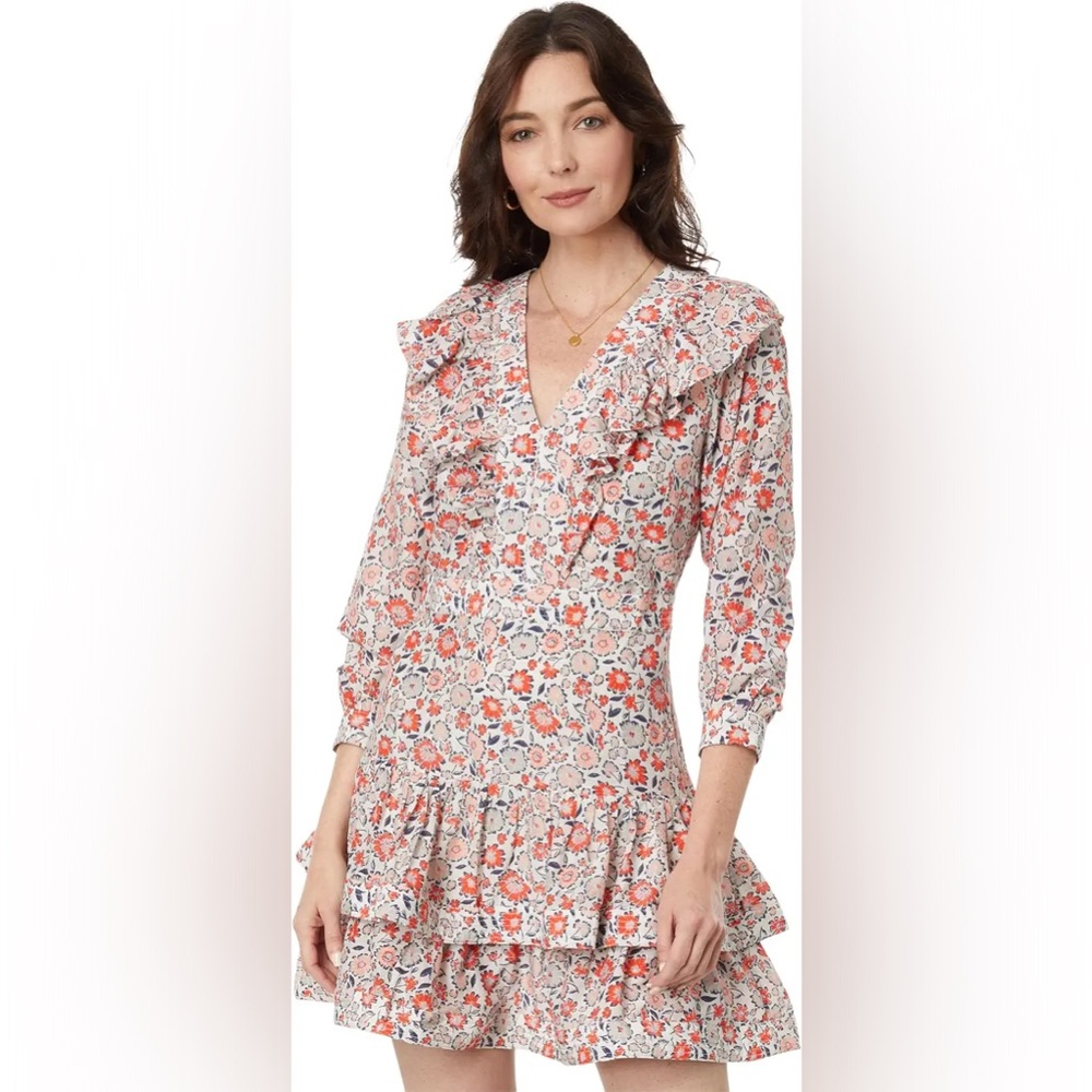 Vineyard Vines Women’s Ivy Ruffle Dress | EUC | Size M | (TC)